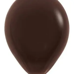 A brown balloon is shown in this picture.