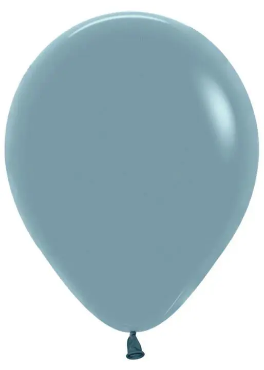 A balloon that is blue and has no background.